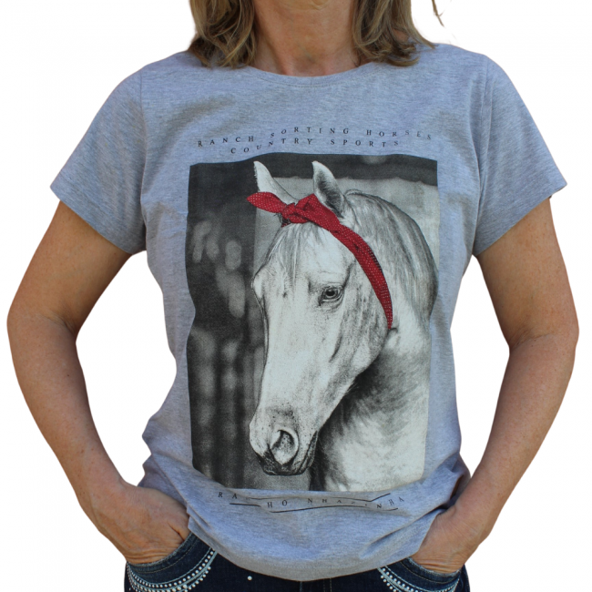 CAMISETA LACINHO CINZA